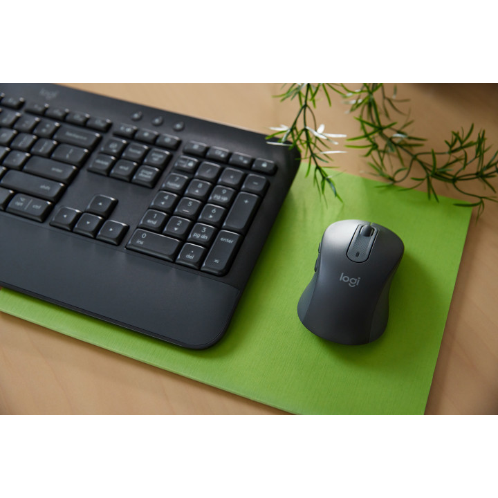 Logitech 920-011010 clavier Souris incluse Bureau Bluetooth QWERTY Nordique Graphite