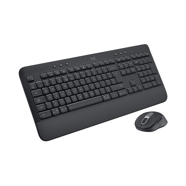 Logitech 920-011010 clavier Souris incluse Bureau Bluetooth QWERTY Nordique Graphite