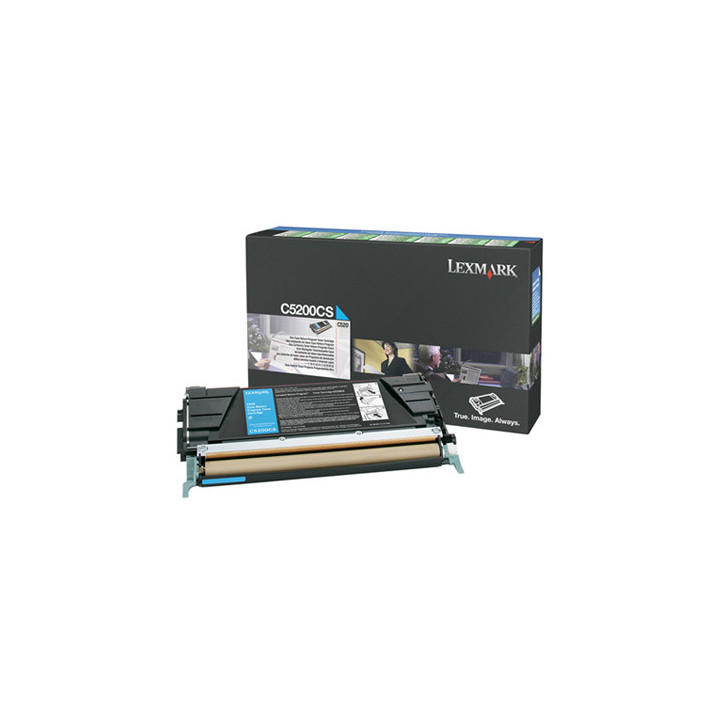 Lexmark C5200CS toner cartridge 1 pc(s) Original Cyan