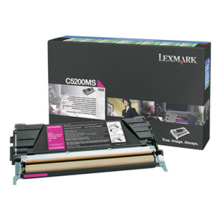 Lexmark C5200MS toner cartridge 1 pc(s) Original Magenta