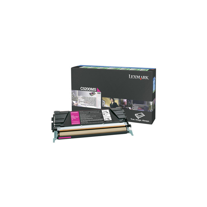 Lexmark C5200MS toner cartridge 1 pc(s) Original Magenta