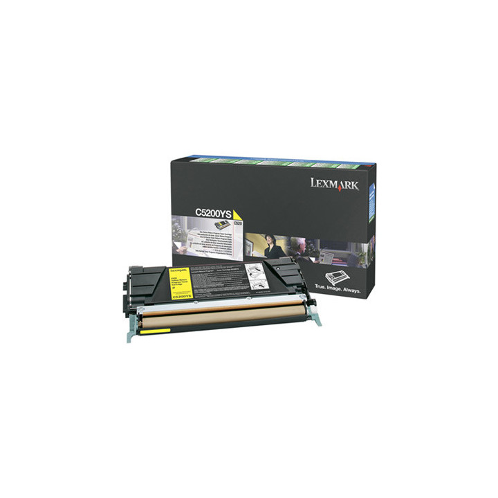 Lexmark C5200YS toner cartridge 1 pc(s) Original Yellow