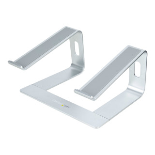 StarTech.com Support Ordinateur Portable (5kg) - Socle Ordinateur Portable en Aluminium, Argenté - Réhausseur PC pour MacBook