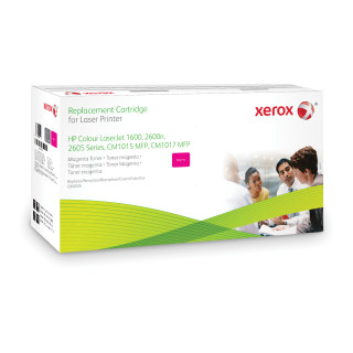 Xerox Toner magenta. Equivalent à HP Q6003A. Compatible avec HP Colour LaserJet 1600, Colour LaserJet 2600/2605, Colour LaserJ