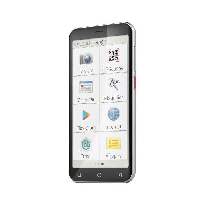 Emporia emporiaSMART.4 12,7 cm (5") SIM unique Android 10 4G USB Type-C 3 Go 32 Go 2500 mAh Noir