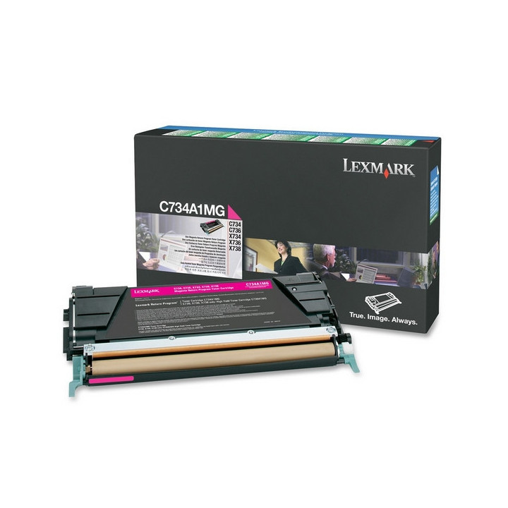 Lexmark C734A1MG toner cartridge 1 pc(s) Original Magenta