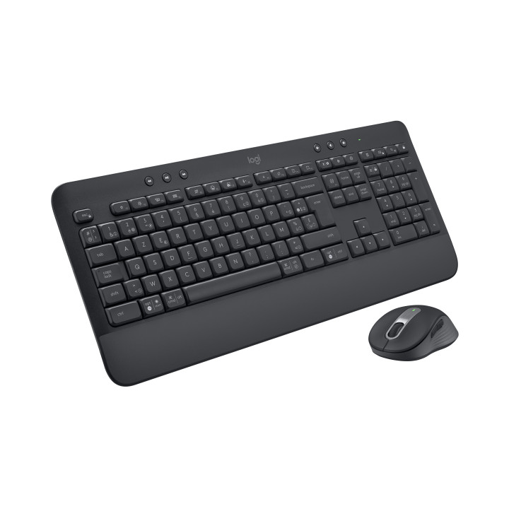 Logitech 920-010995 clavier Souris incluse Bureau Bluetooth AZERTY Français Graphite