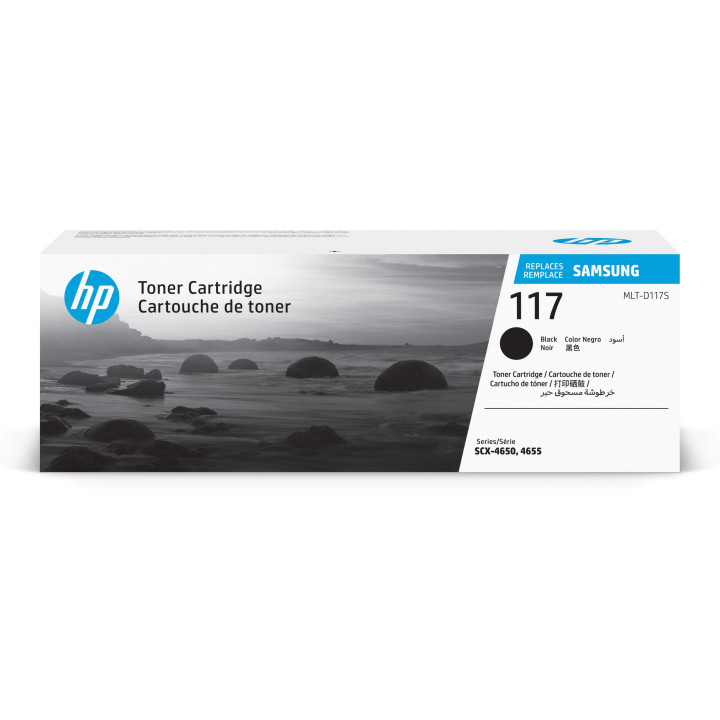 Samsung Cartouche d'encre noire HP authentique MLT-D117S