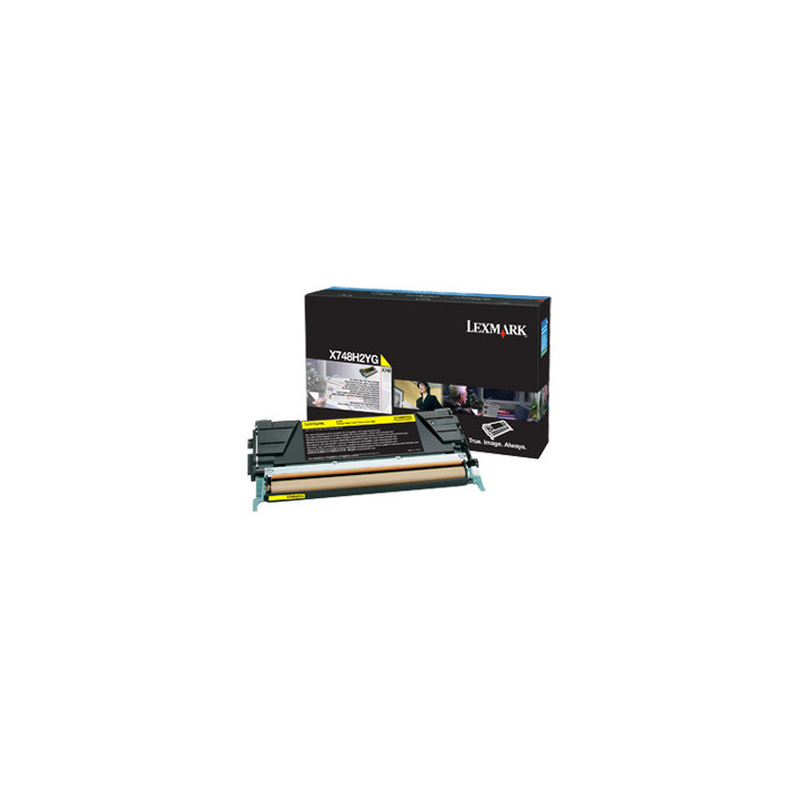 Lexmark X748H2YG toner cartridge 1 pc(s) Original Yellow