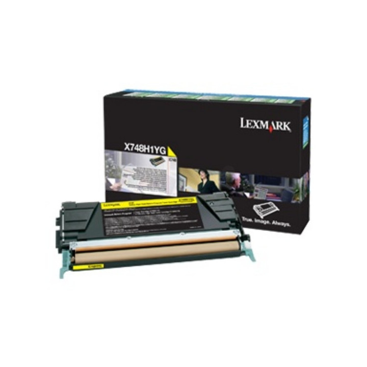 Lexmark X748H3YG toner cartridge 1 pc(s) Original Yellow