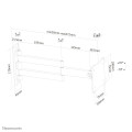 Neomounts FPMA-W830BLACK Support d'écran mural 10-27" - orientable