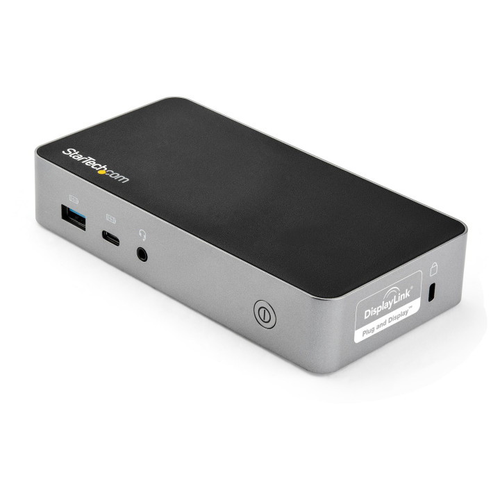 StarTech.com Dock USB-C - Station d'Accueil à Double Écran 1080p HDMI - 65W Power Delivery - 1x USB-C, 3x USB-A, Ethernet - D
