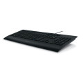 Logitech K280E Pro f/ Business clavier Bureau USB QWERTY Italien Noir
