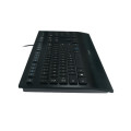 Logitech K280E Pro f/ Business clavier Bureau USB QWERTY Italien Noir