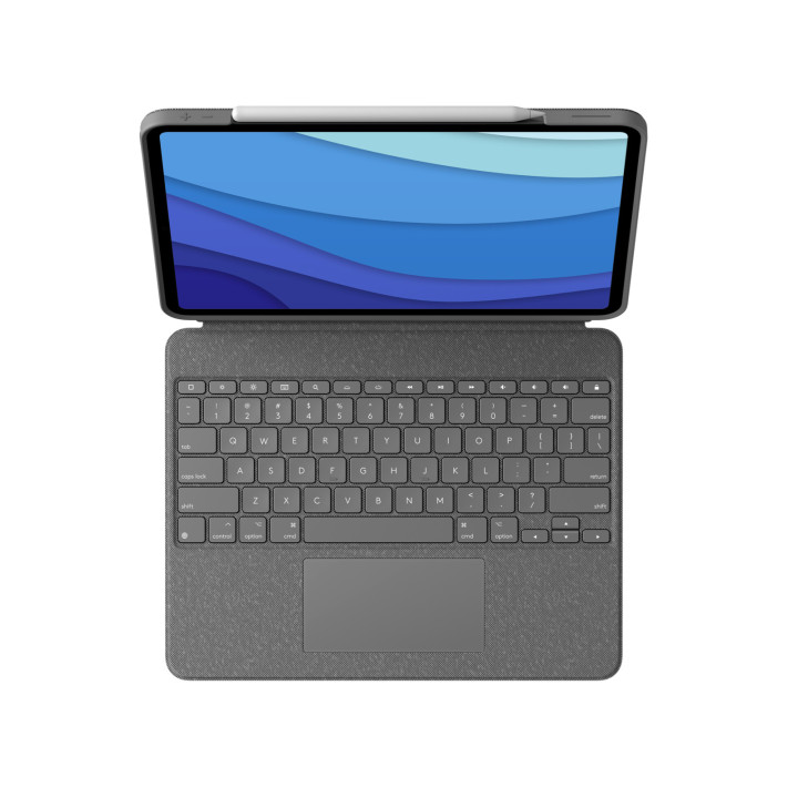 Logitech 920-010212 clavier pour tablette QWERTY Italien Smart Connector Gris