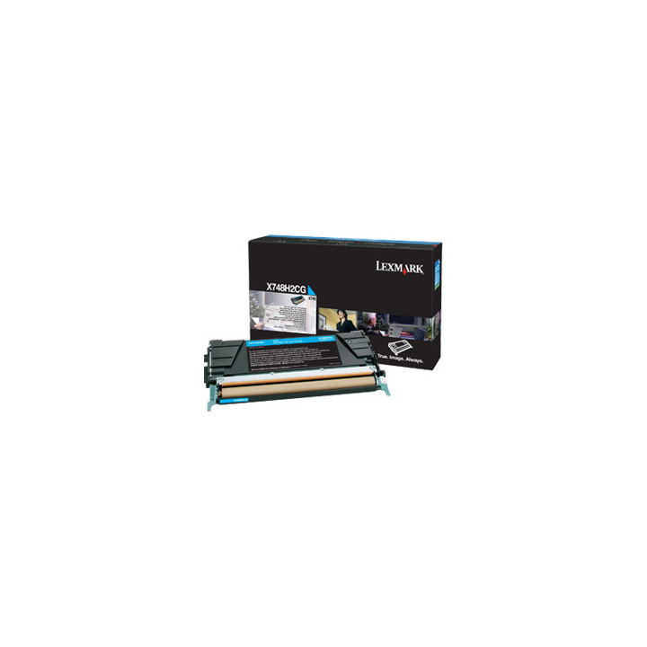 Lexmark X748H2CG toner cartridge 1 pc(s) Original Cyan