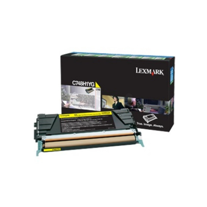 Lexmark C748H3YG toner cartridge 1 pc(s) Original Yellow