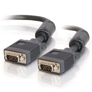 C2G 10m Monitor HD15 M/M cable câble VGA VGA (D-Sub) Noir
