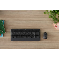 Logitech 920-010994 clavier Souris incluse Bureau Bluetooth QWERTZ Allemand Graphite