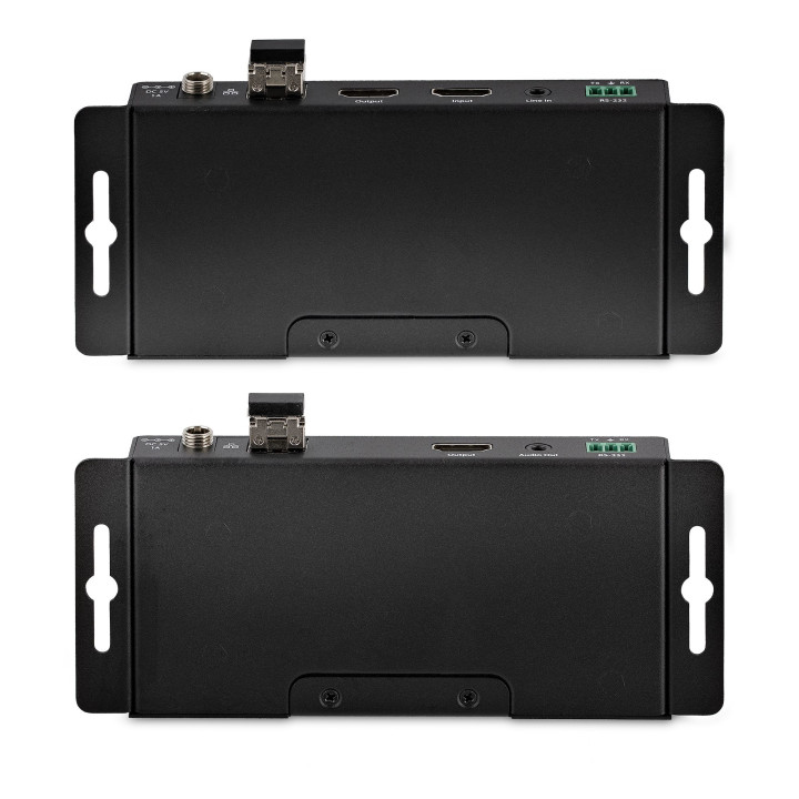StarTech.com Kit Extender HDMI Fibre Optique - 4K60Hz jusqu'à 1km (Monomode) ou 300m (Multimode) Fibre optique LC, HDR, HDCP, 