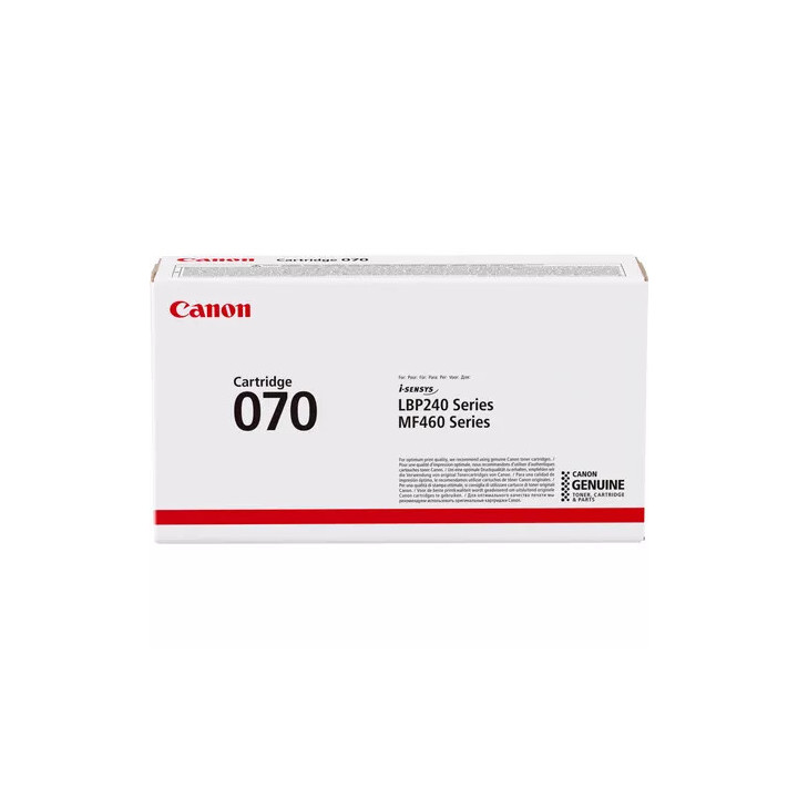Canon 070 Cartouche de toner 1 pièce(s) Original Noir