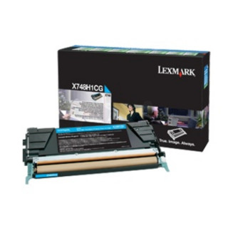 Lexmark X748H3CG toner cartridge 1 pc(s) Original Cyan