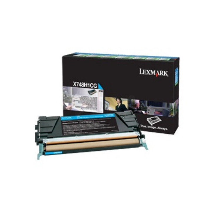 Lexmark X748H3CG toner cartridge 1 pc(s) Original Cyan