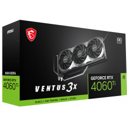 MSI VENTUS GeForce RTX 4060 Ti 3X 8G OC NVIDIA 8 Go GDDR6