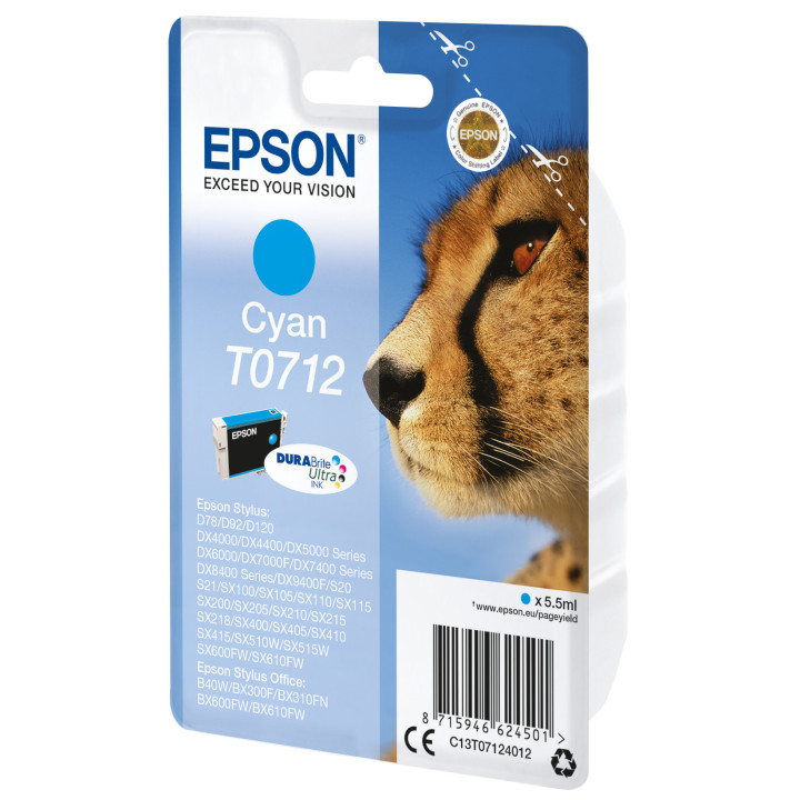 Epson Cartouche "Guépard" - Encre DURABrite Ultra C
