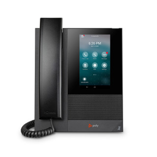 HP Poly CCX 400 téléphone fixe Noir 24 lignes LCD