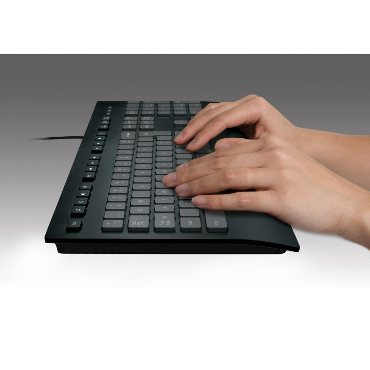 Logitech K280E Pro f/ Business clavier Bureau USB AZERTY Français Noir