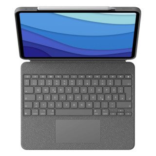 Logitech 920-010208 clavier pour tablette QWERTZ Allemand Smart Connector Gris