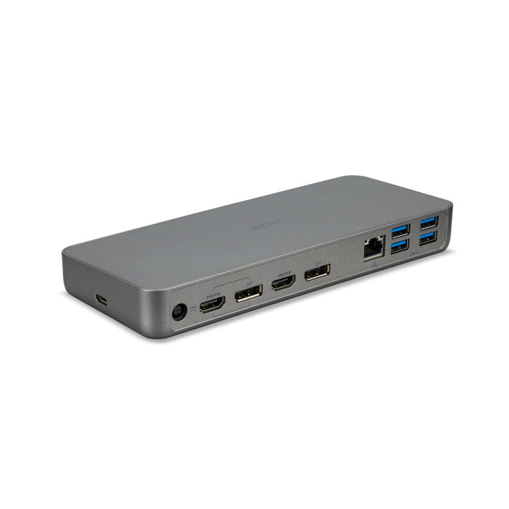 Acer USB Type-C Docking Station D501 Station d'accueil USB 3.2 Gen 1 (3.1 Gen 1) Type-C Gris
