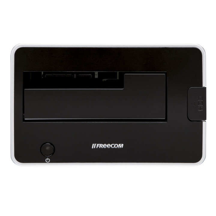 Freecom Hard Drive Dock Quattro Noir, Argent