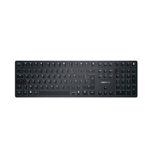 CHERRY KW X ULP clavier Universel USB + RF Wireless + Bluetooth AZERTY Français Noir