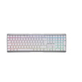 CHERRY MX 3.0S Wireless RGB clavier Jouer RF sans fil + Bluetooth AZERTY Français Blanc