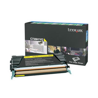 Lexmark C736H1YG toner cartridge 1 pc(s) Original Yellow