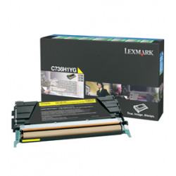 Lexmark C736H1YG toner cartridge 1 pc(s) Original Yellow