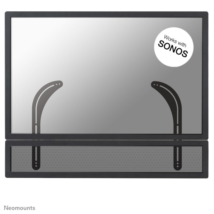 Neomounts NM-USP100BLACK Support pour barre de son Sonos - max 15 kg - installation de l'écran