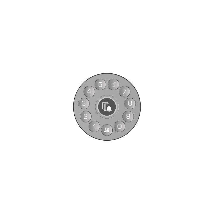 EZVIZ DL01S + DL01CP Verrou de porte intelligent