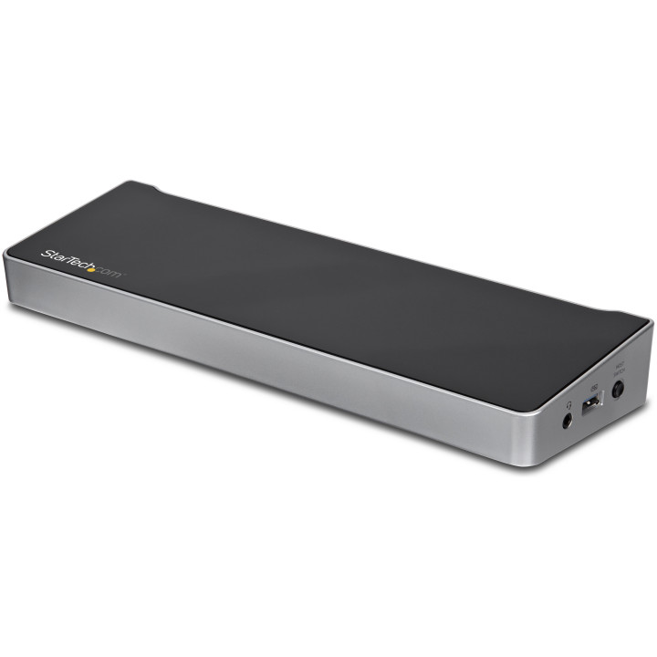 StarTech.com Station d'accueil USB 3.0 pour deux PC portables - KVM - Partagez un clavier, une souris, 2 écrans et des fichier