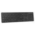Targus EcoSmart AKB873UK clavier Universel RF sans fil + Bluetooth QWERTY Anglais britannique Noir