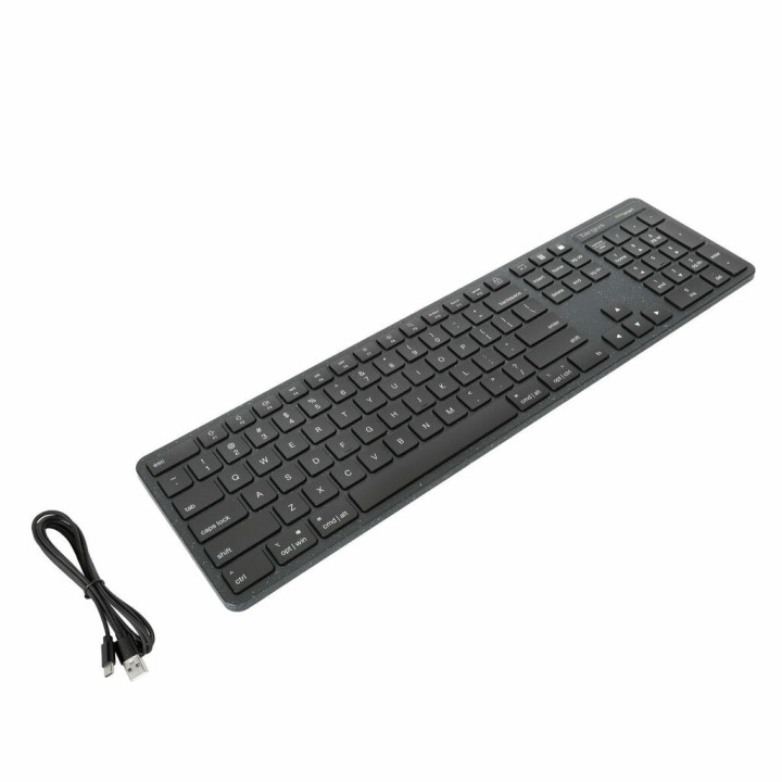 Targus EcoSmart AKB874UK clavier Universel USB QWERTY Anglais britannique Noir