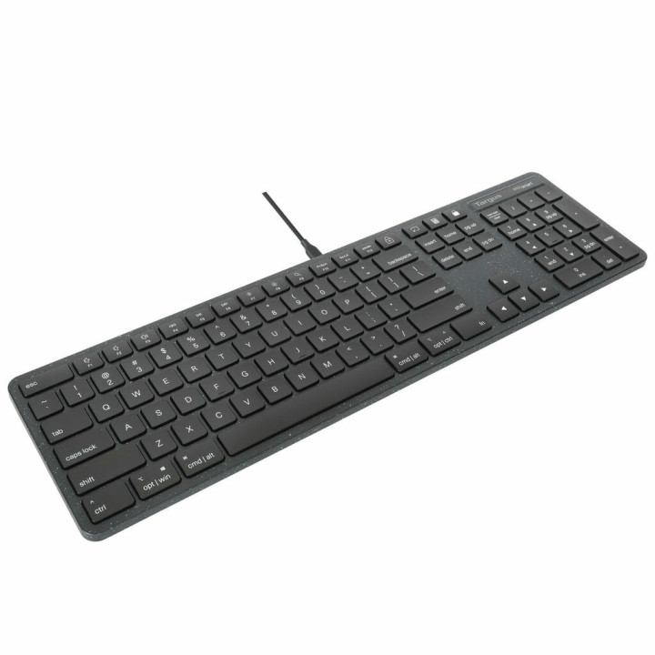 Targus EcoSmart AKB874UK clavier Universel USB QWERTY Anglais britannique Noir