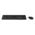 Targus AKM610UK clavier Souris incluse Universel RF sans fil QWERTY Anglais Noir