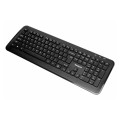 Targus AKM610UK clavier Souris incluse Universel RF sans fil QWERTY Anglais Noir