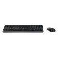Targus AKM610FR clavier Souris incluse Universel RF sans fil AZERTY Français Noir