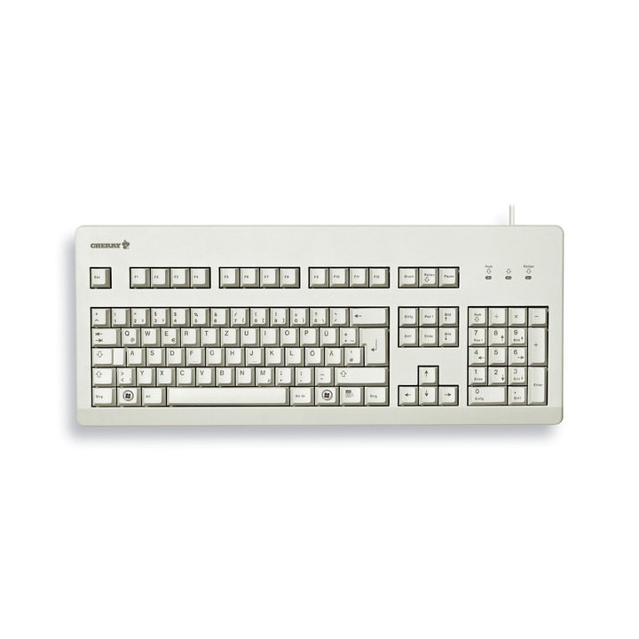 CHERRY G80-3000 clavier USB QWERTY Anglais américain Gris
