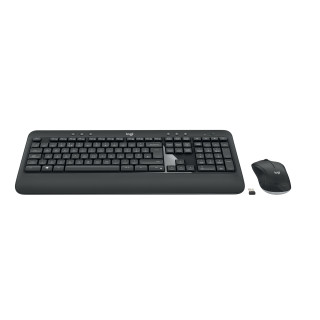 Logitech 920-008676 clavier Souris incluse Universel RF sans fil AZERTY Français Noir, Blanc