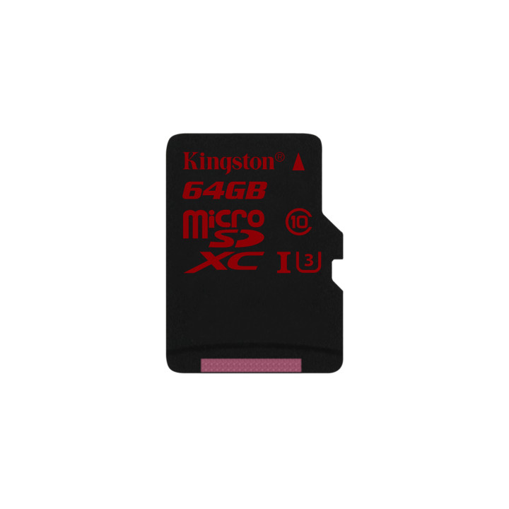 Kingston Technology microSDHC/SDXC UHS-I U3 64GB 64 Go MicroSDXC Classe 3
